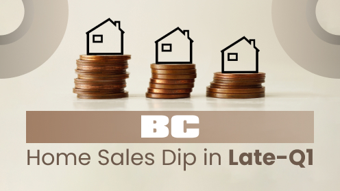 BC Home Sales Decline by 10% in Late-Q1: Why?
