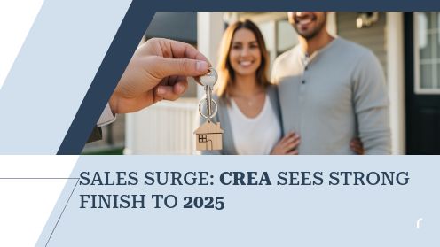 Sales Surge: CREA Sees Strong Finish to 2025